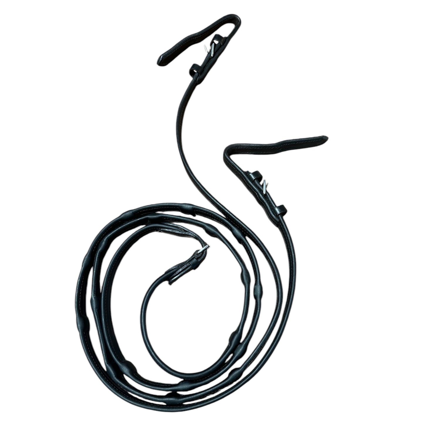 Black Schockemoehle Durasoft Reins - 54"